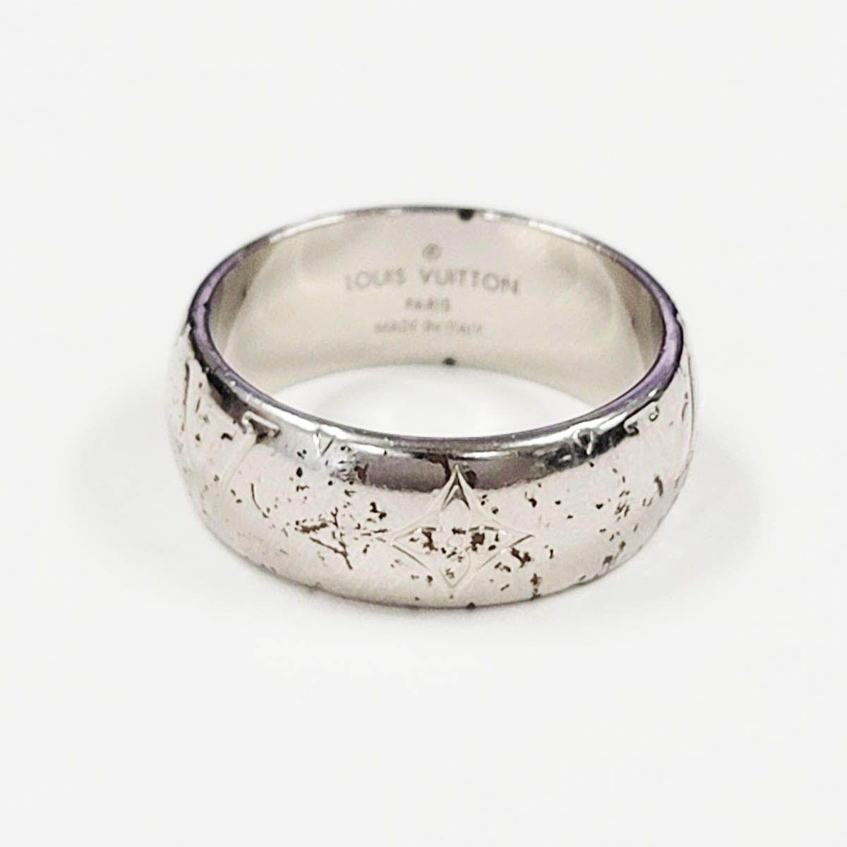 ルイヴィトン LOUIS VUITTON モノグラム リングネックレス 指輪 リング