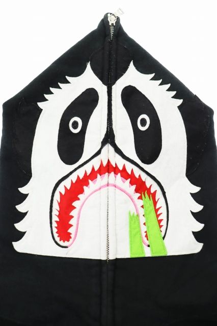 アベイシングエイプ A BATHING APE PANDA FULL ZIP HOODIE パンダ フル