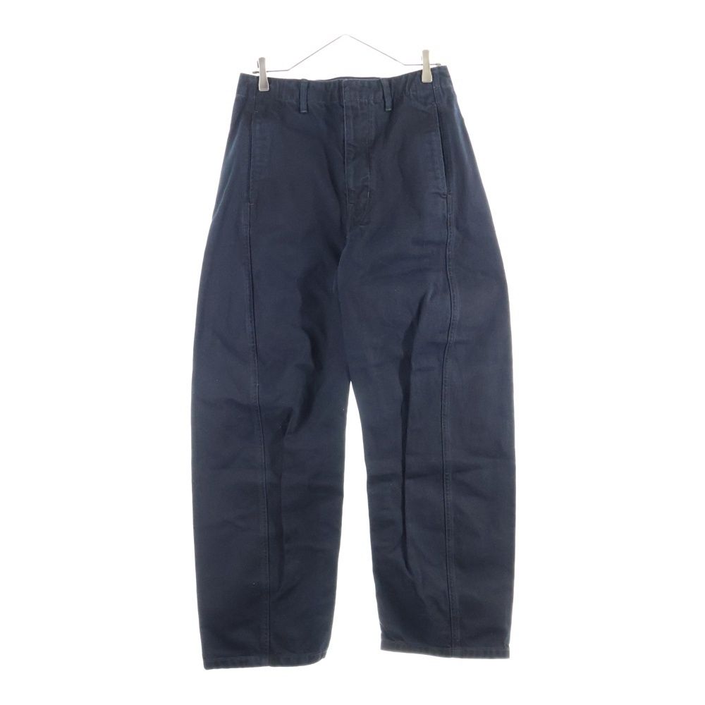 LEMAIRE (ルメール) TWISTED BELTED PANTS PA326 LD1055 ツイスト ベルテッド デニムパンツ ブラック