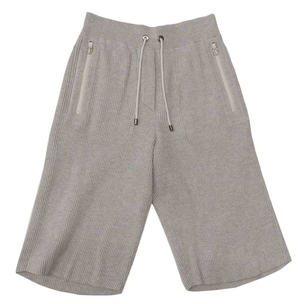 ☆美品☆ブルネロクチネリ☆ハーフパンツ BRUNELLO CUCINELLI ブルネロクチネリ 美品 コットン ニット リブ編み