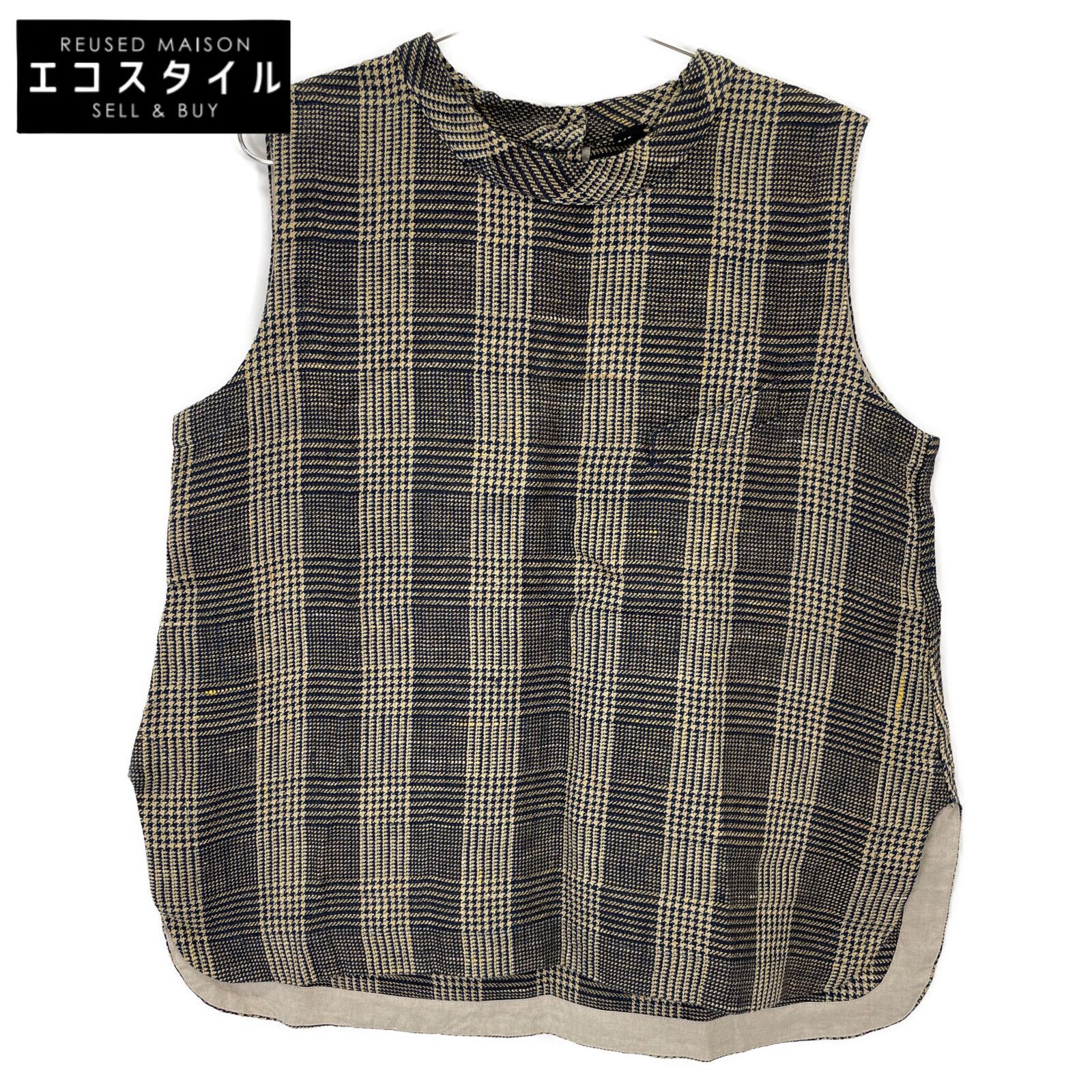 45 R フォーティファイブ アール ｸﾞﾚﾝﾁｪｯｸ ﾘﾈﾝﾂｲｰﾄﾞのﾉｰｽﾘｰﾌﾞﾄｯﾌﾟ 3