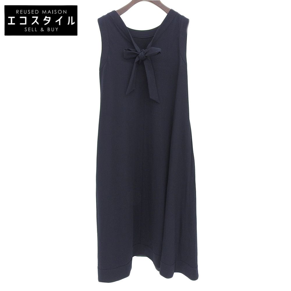 FOXEY フォクシー Harbour Dress ワンピース レディース ミッドナイトブルー 38 44657