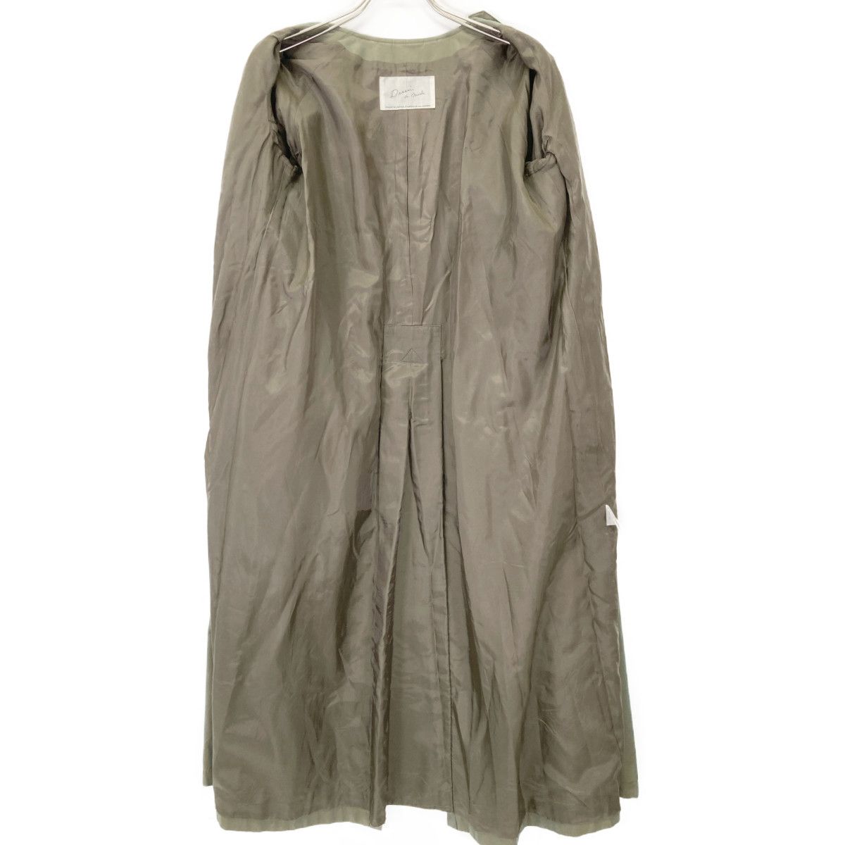 Dessin de mode デッサンデモード 5DCT-02DS70 ｶｰｷ ﾉｰｶﾗﾄﾚﾝﾁｺｰﾄ 2