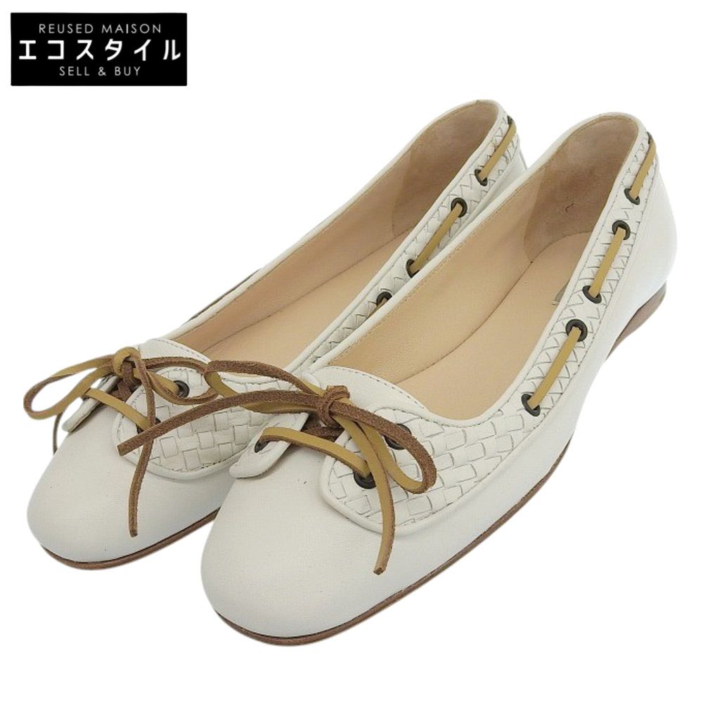 BOTTEGA VENETA ボッテガヴェネタ 美品 イントレチャート フラット