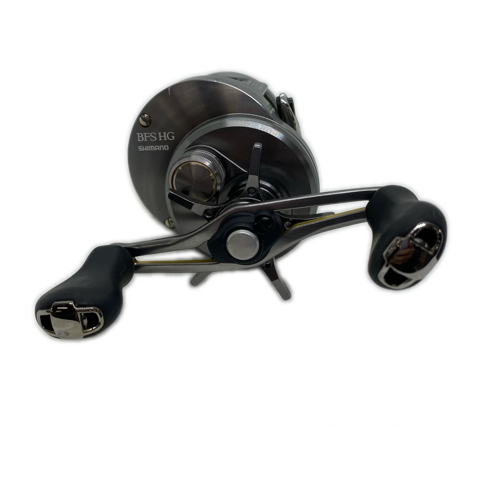  ΨΨSHIMANO シマノ ベイトリール 17カルカッタコンクエストBFS HG 使用感有 シャリ感あり 03675 ベイトリール(ルアー用) リール