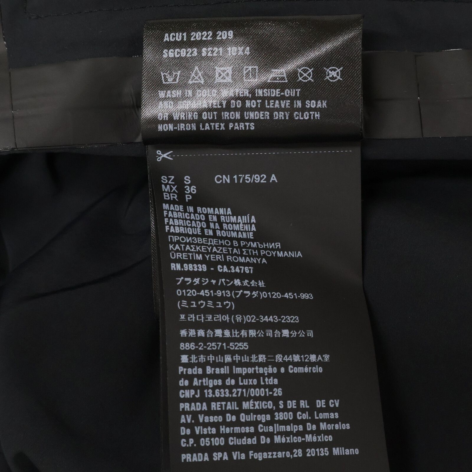 PRADA SPORT プラダスポーツ 美品 国内正規 SGC023 ライトテクニカル