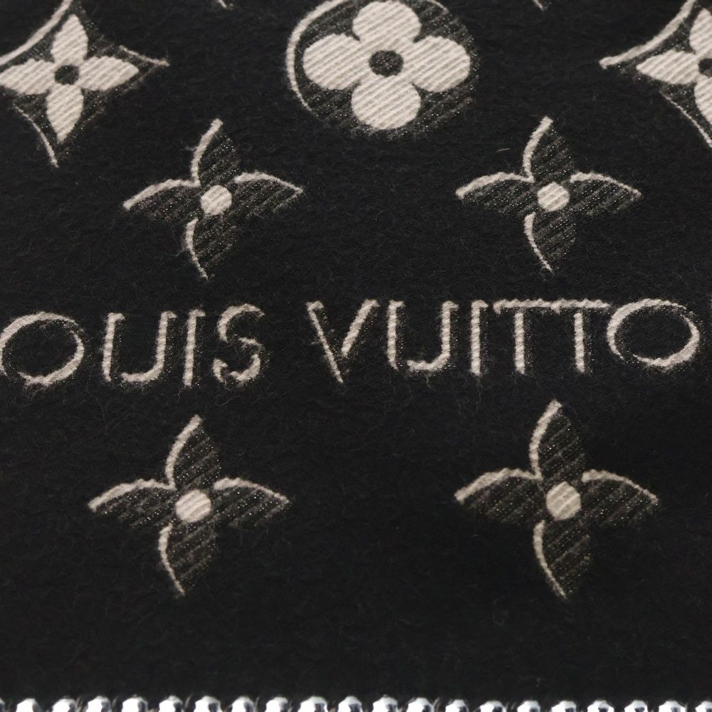 LOUIS VUITTON ルイヴィトン LV エセンシャル シャイン モノグラム マフラー M 78159