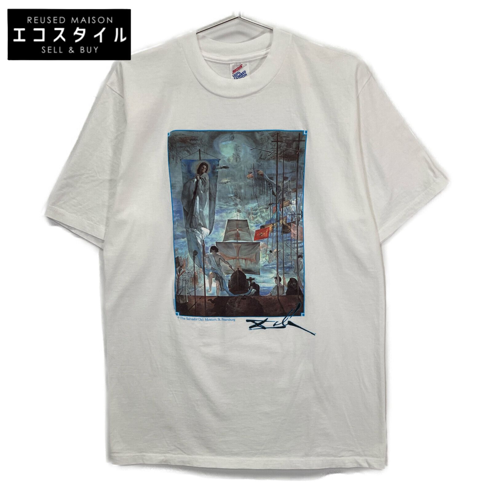 JERZEES ジャージーズ 90 S サルバドールダリ コロンブスによるアメリカの発見 L