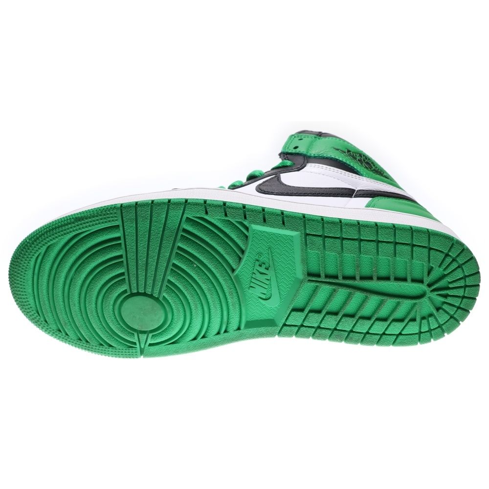  NIKE ナイキ AIR JORDAN 1 RETRO HIGH OG LUCKY GREEN エアジョーダン1 レトロ ラッキーグリーン ハイカットスニーカー グリーン ホワイト US 9 5 27 cm DZ 5485 031 スニーカー 靴