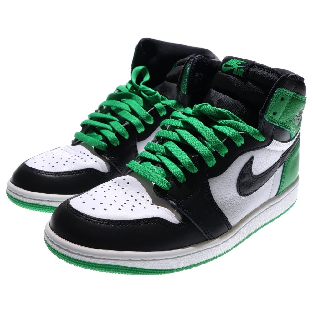 NIKE ナイキ AIR JORDAN 1 RETRO HIGH OG LUCKY GREEN エアジョーダン1 レトロ ラッキーグリーン ハイカットスニーカー グリーン ホワイト US 9 5 27 cm DZ 5485 031