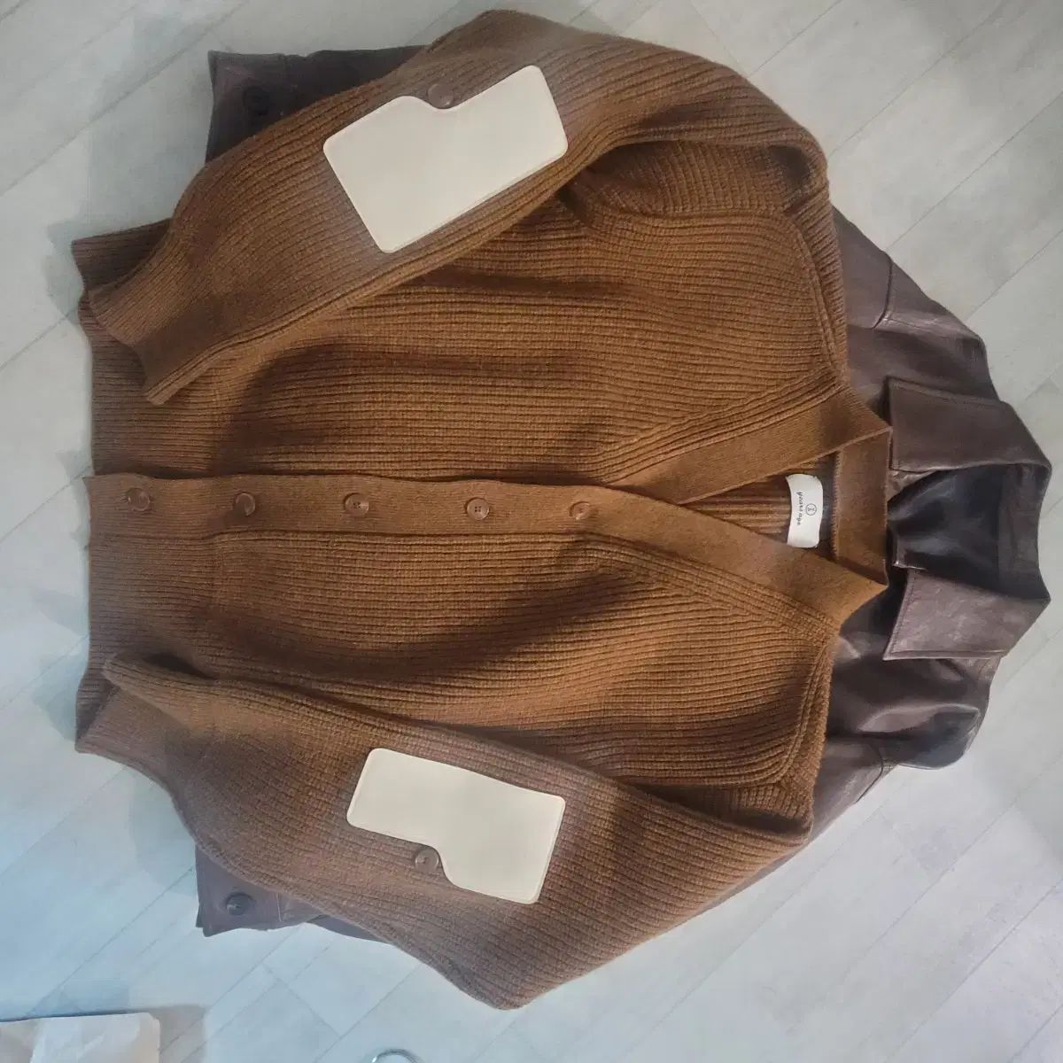 Years ago ローバー ウール カーディガン シエナ ブラウン M