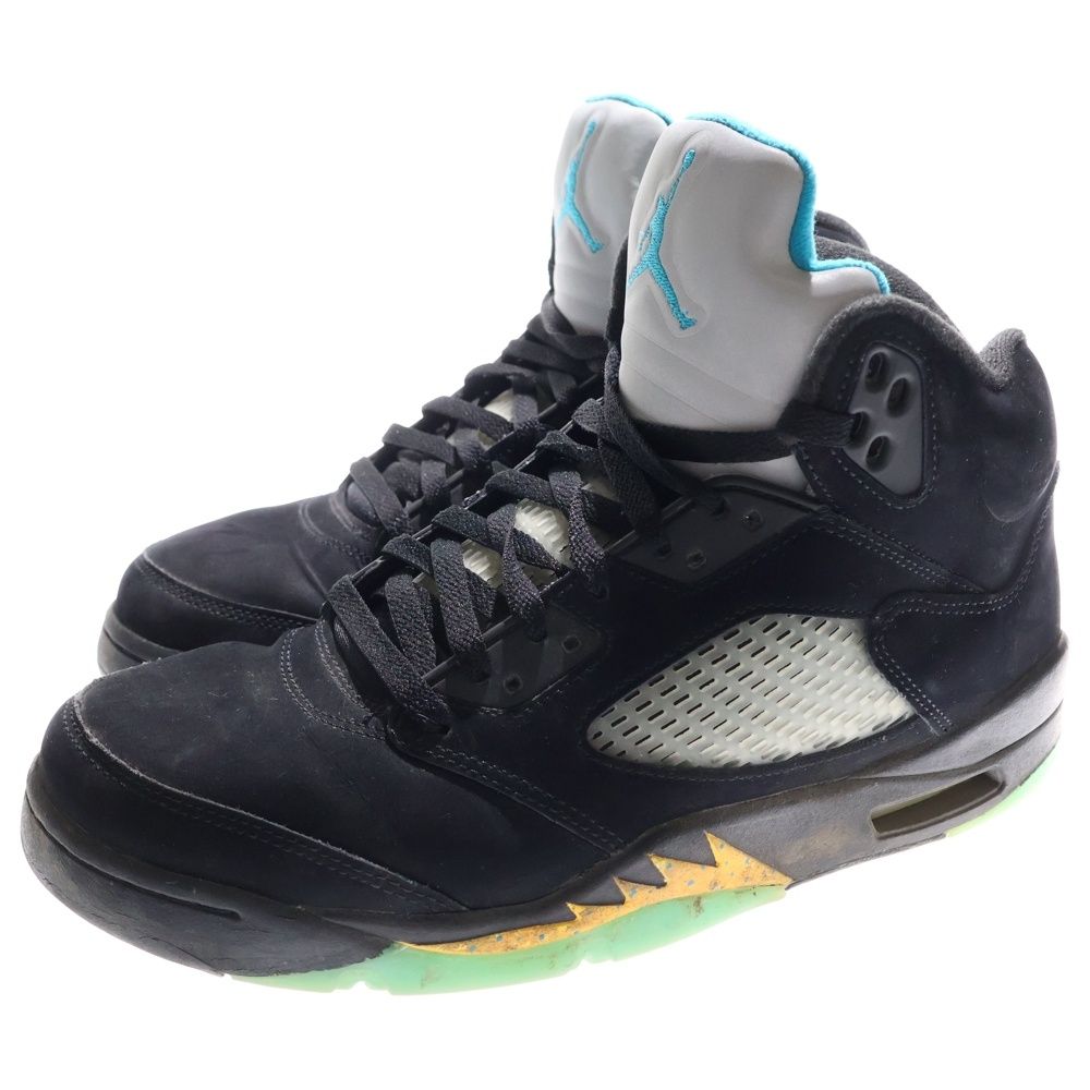 NIKE ナイキ Air Jordan 5 Aqua DD 0587 047 エアジョーダン5アクア ミッドカットスニーカー ブラック US 9 27 cm