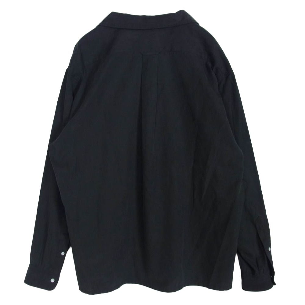 A.PRESSE アプレッセ 25SS 25SAP-02-03H Silk Cotton Open Collar L/S 