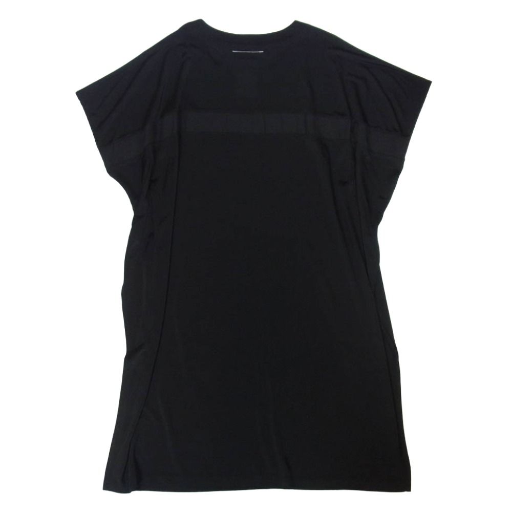 MAISON メゾンマルジェラ 17 SS MM 6 エムエムシックス フレンチスリーブ ワンピース ブラック系 1