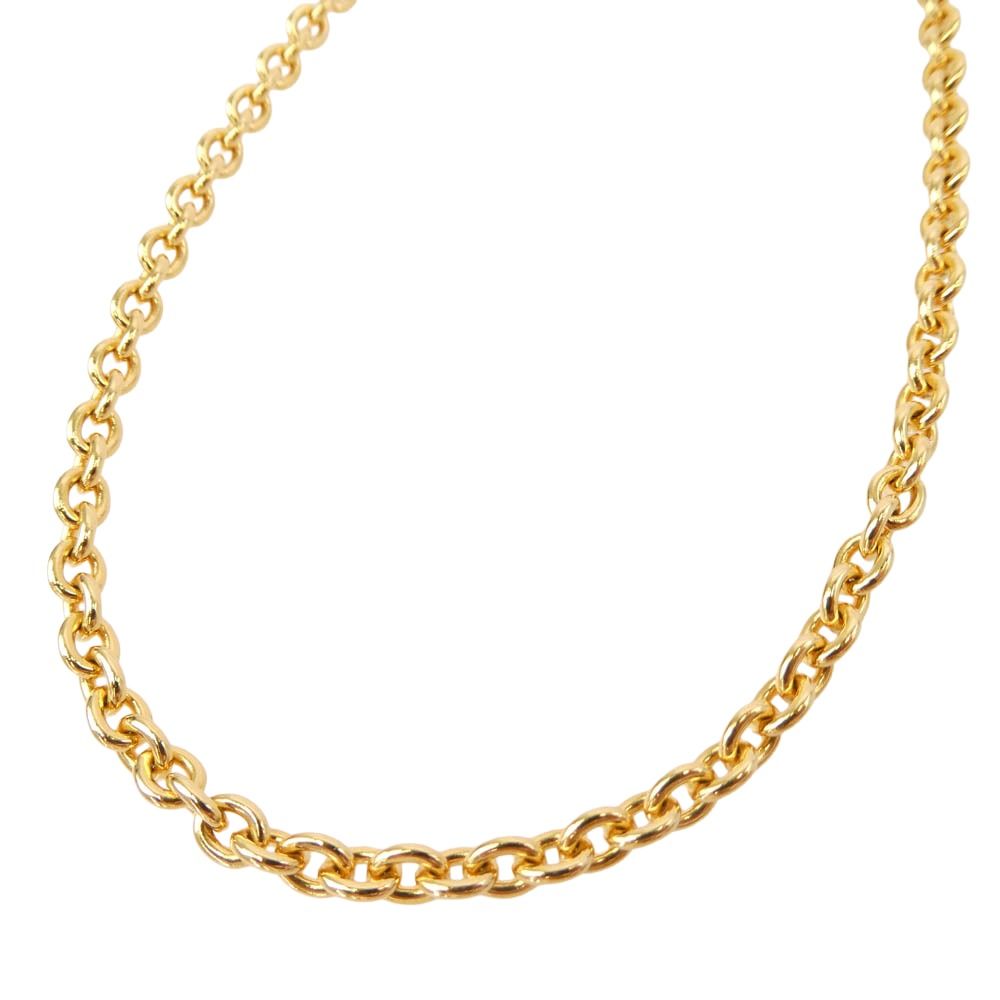 TOM WOOD トムウッド 101426 17 Ada Chain Slim G inch 43 cm エイダ チェーン スリム ネックレス 18 Kゴールドプレーティング スターリング シルバー 925 SILVER ゴールド系