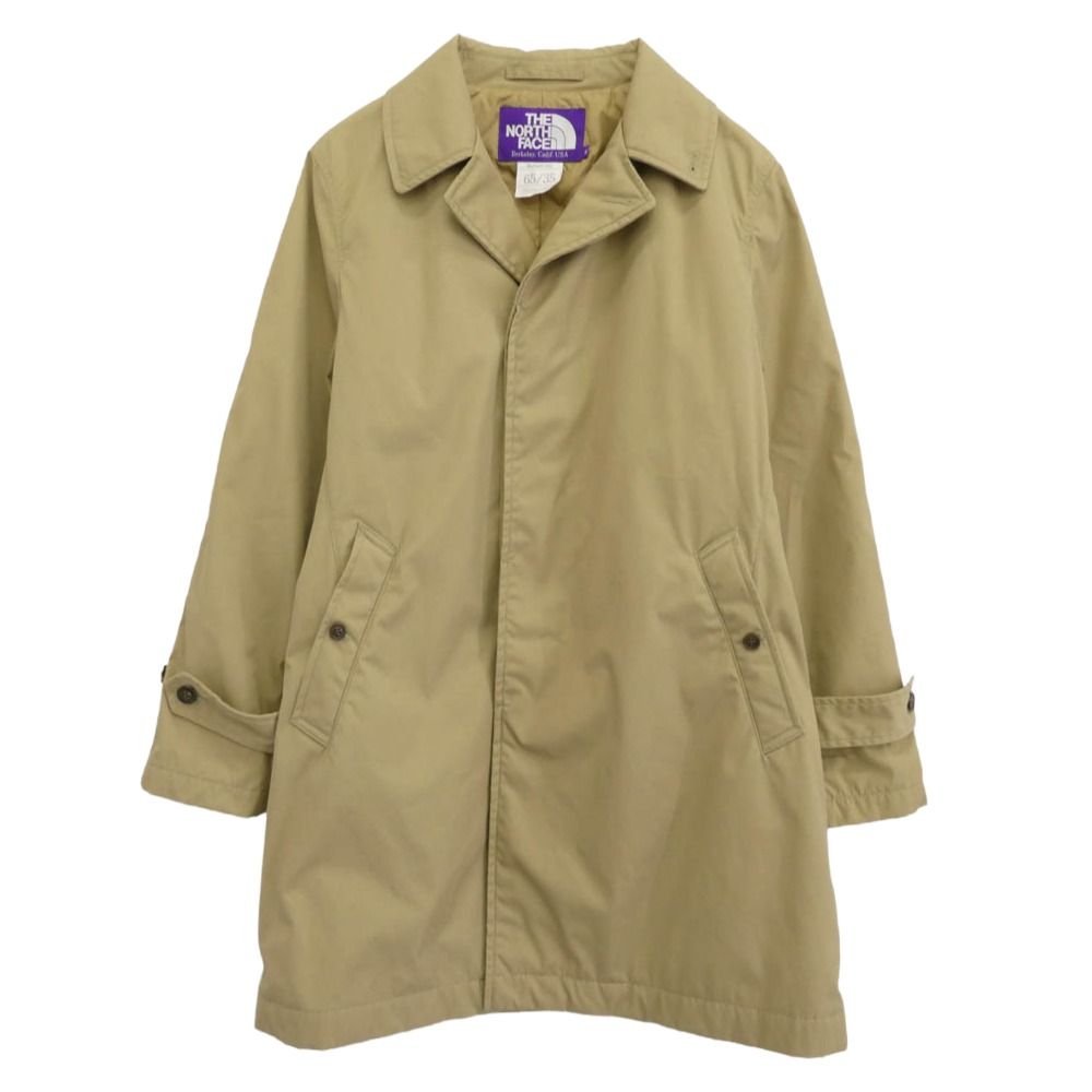 THE NORTH FACE ノースフェイス 18 AW NY 2754 N PURPLE LABEL パープル レーベル プリマロフト ステンカラーコート ベージュ系 M