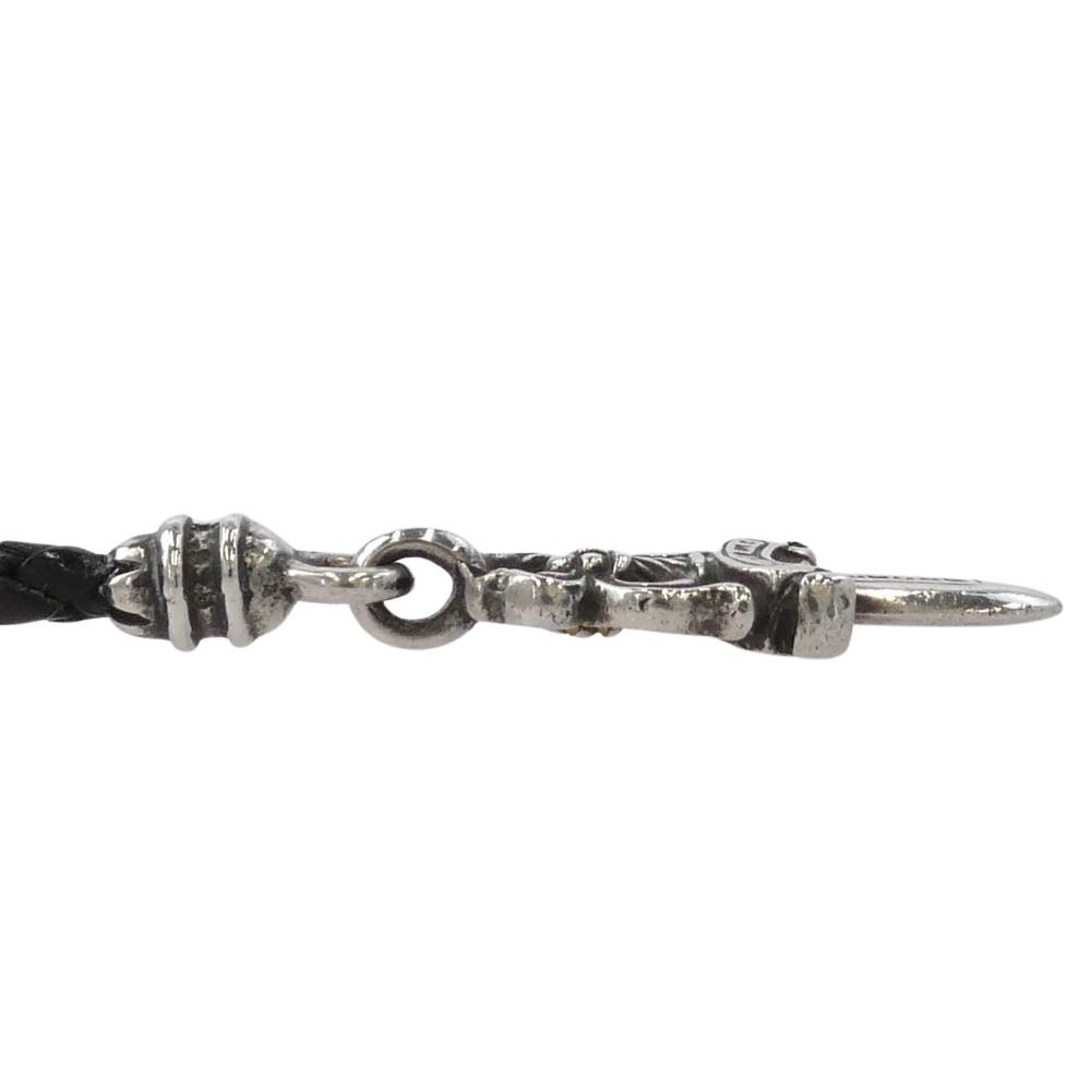 CHROME HEARTS クロムハーツ 原本有 PHNSTRP DAGGER ダガー フォンストラップ 携帯ストラップ ブラック系 シルバー系 その他 アクセサリー