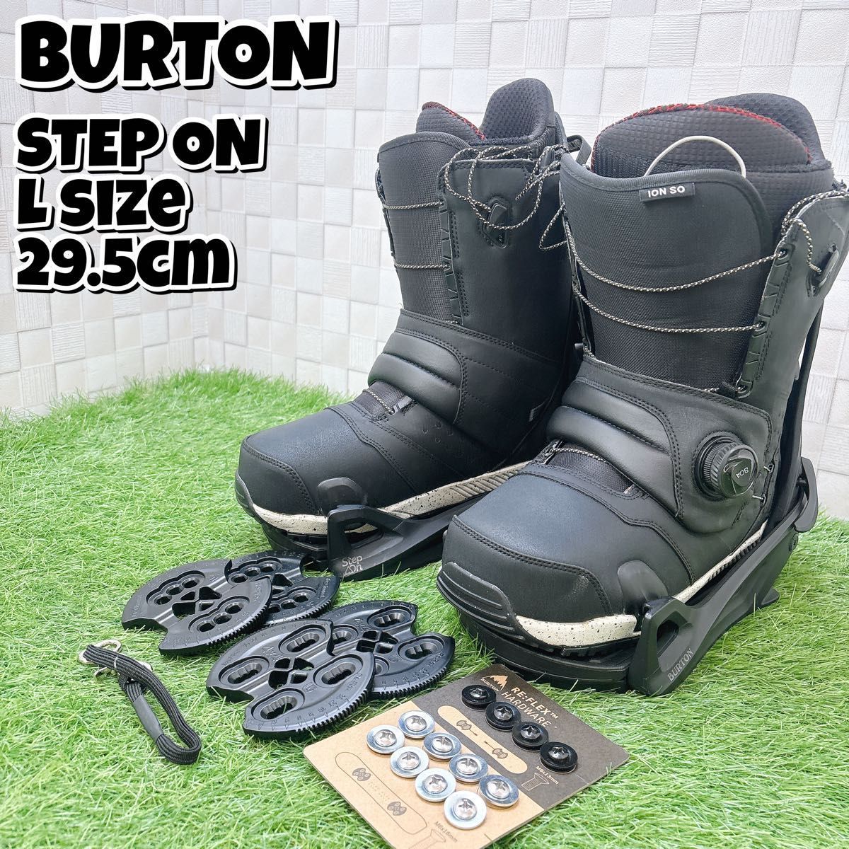 メンズ バートン STEP ON ステップオン ION アイオン ビンディング