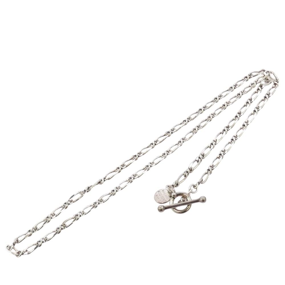 フィリップオーディベール Philippe Audibert Mieko ミエコ Tバー ネックレス チェーン シルバー系