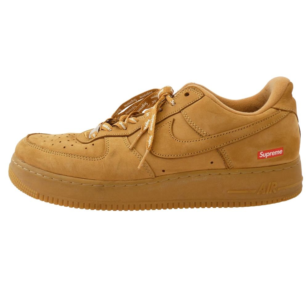 Supreme シュプリーム DN1555-200 Nike Air Force 1 Low Flax Wheat 