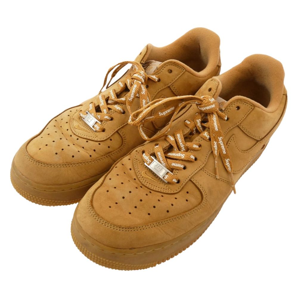 Supreme シュプリーム DN 1555 200 Nike Air Force 1 Low Flax Wheat ナイキ エアフォース ロー フラックス ウィート スニーカー ベージュ系