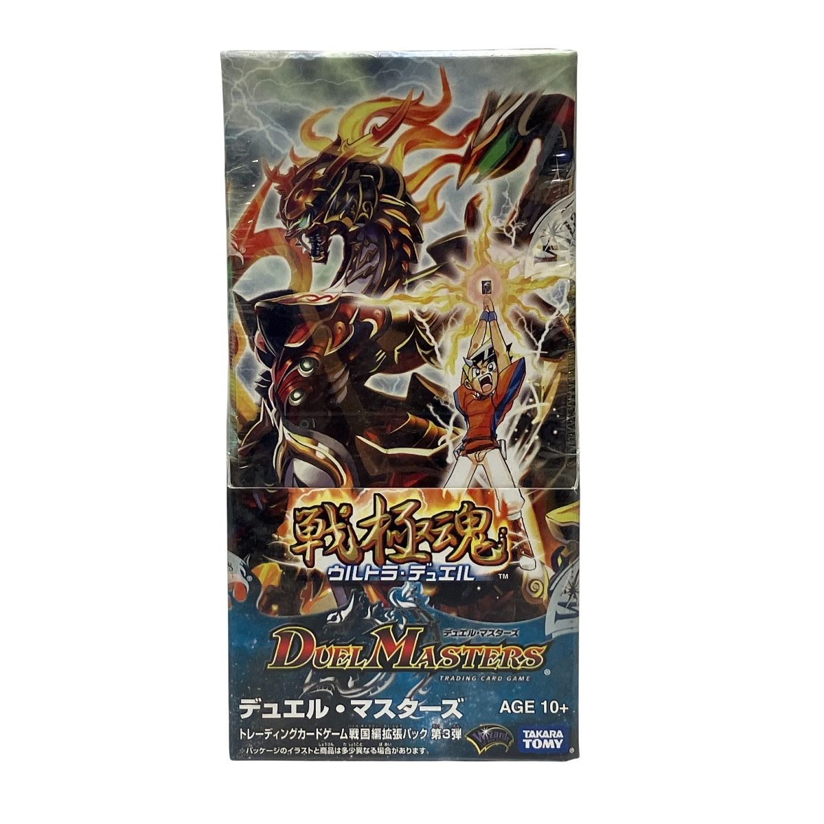 デュエルマスターズ　ウルトラ・デュエル　戦極魂　10パック タカラトミー デュエルマスターズ DM-30 戦国編 第3弾 戦極魂 ウルトラ
