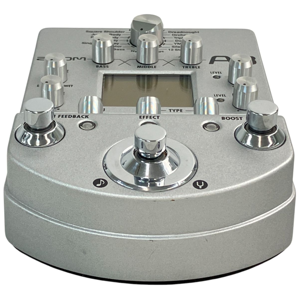 ZOOM A3 アコースティックギター用プリアンプ 音響機材 エフェクター