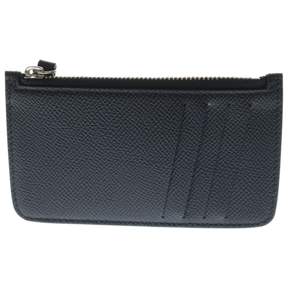 Maison Margiela 0 メゾンマルジェラ フラグメントケース カードケース ブラック レザー