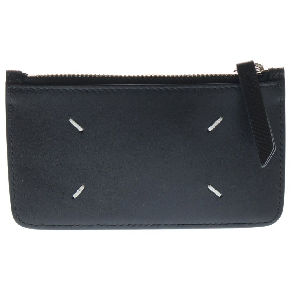 Maison Margiela 0 メゾンマルジェラ フラグメントケース カードケース ブラック レザー