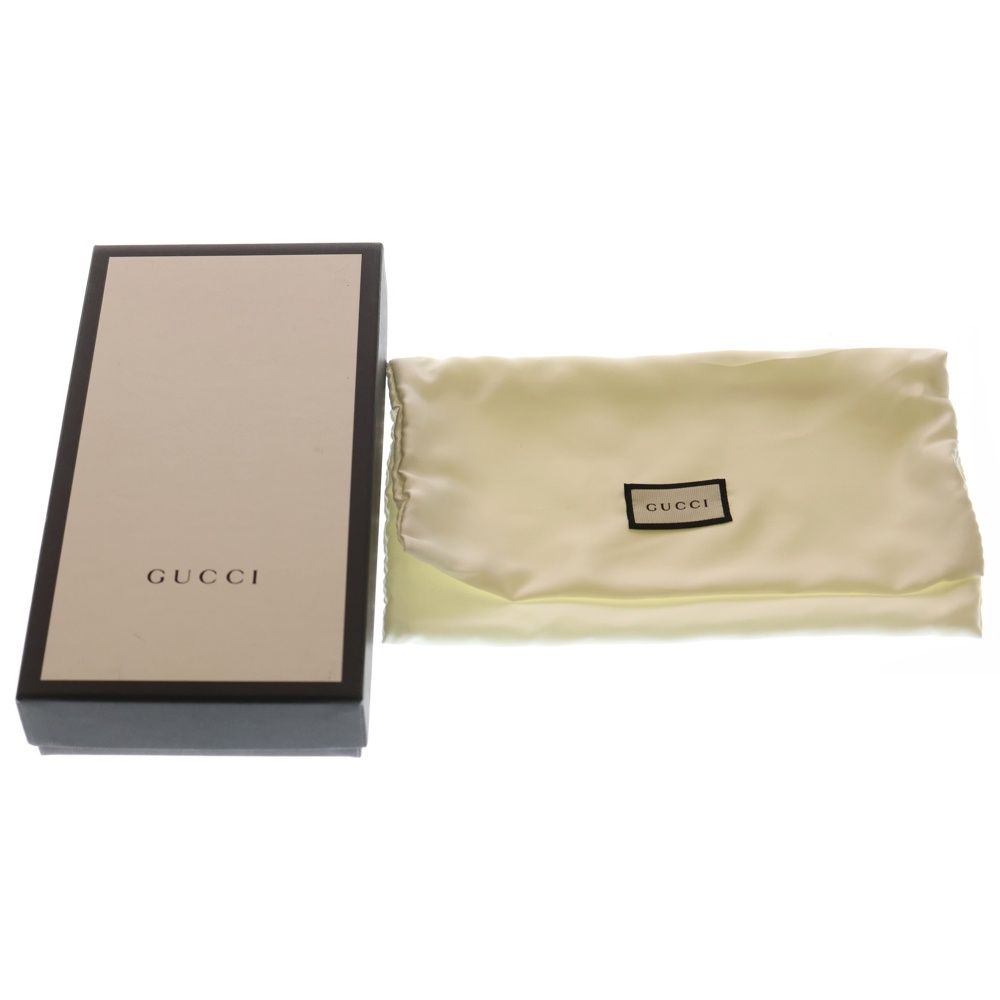 GUCCI (グッチ) GGマーモント ラウンドファスナー長財布 ピンク