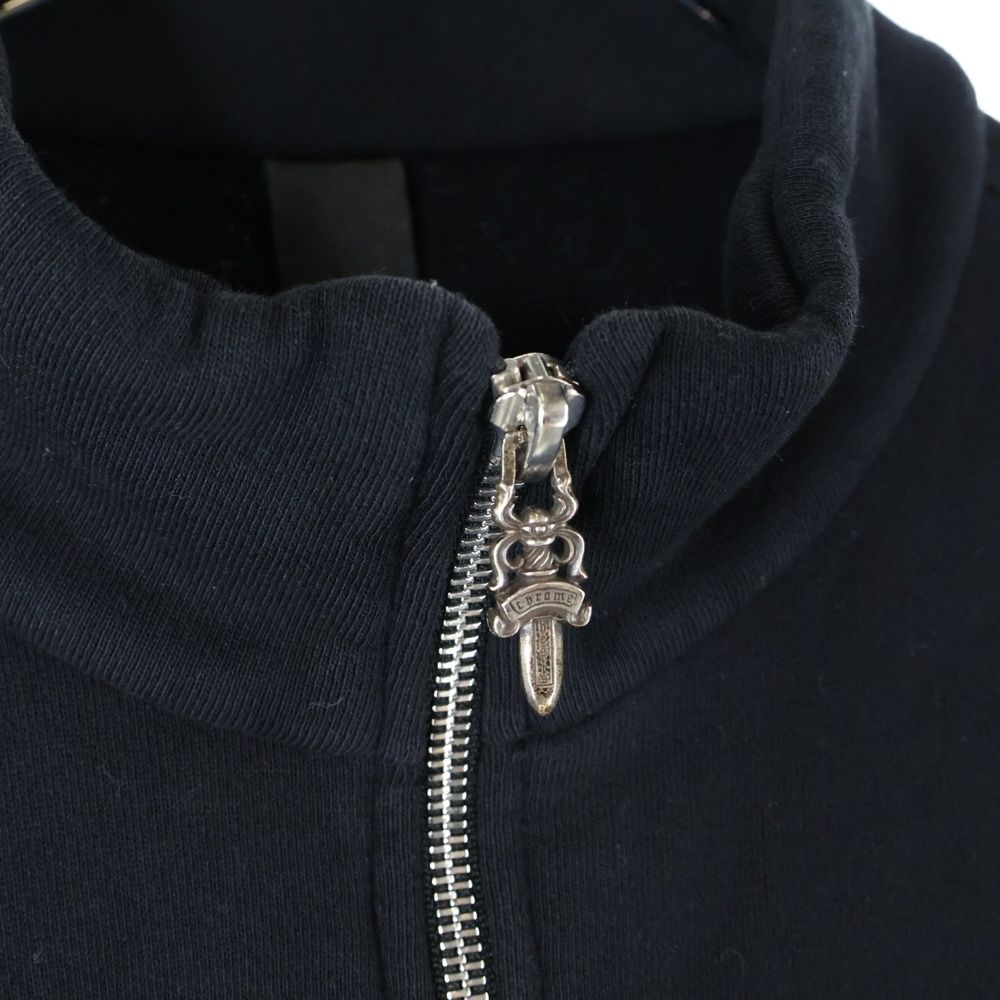 クロムハーツ、chromehearts、スウェット、ハーフジップ、クロスパッチ、 CHROME HEARTS（クロムハーツ） Y NOT CRS PATCH HALF ZIP SWEAT