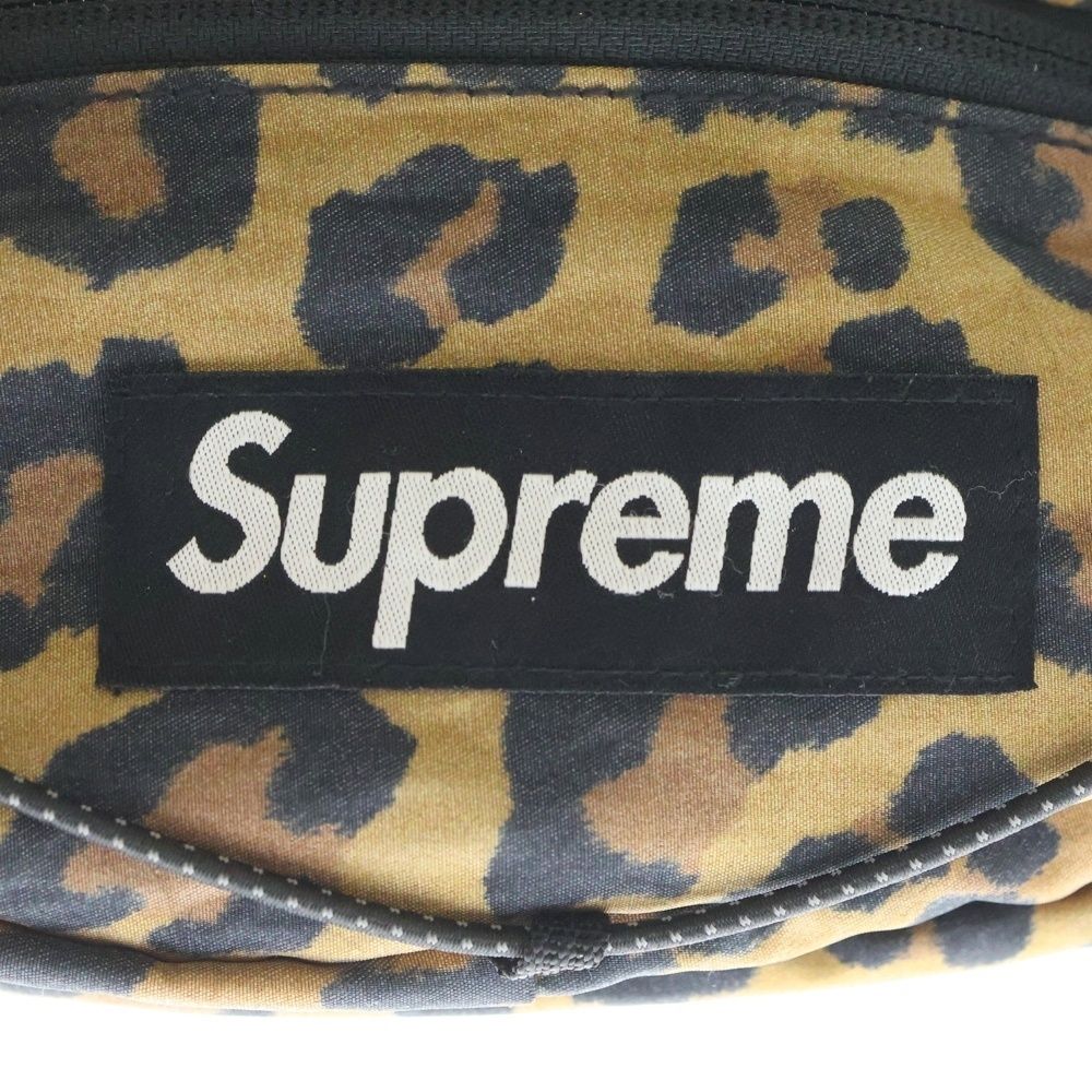 SUPREME (シュプリーム) 20AW Waist Bag Leopard ボックスロゴ