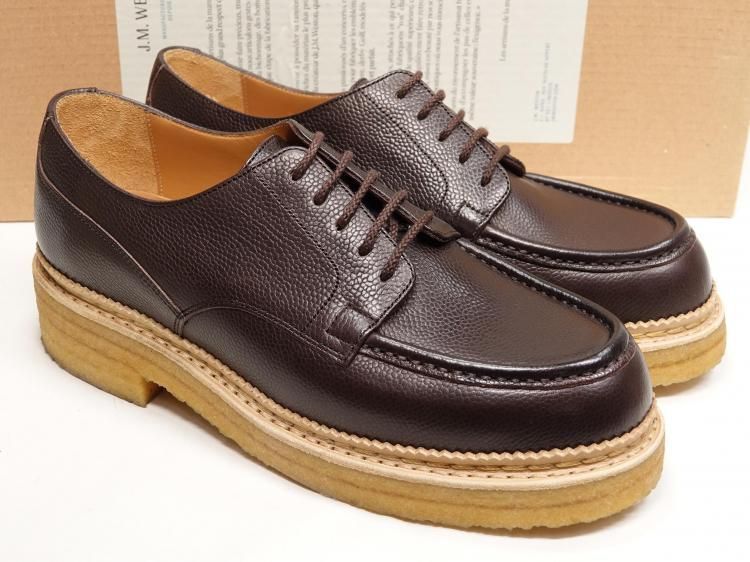 977 1226 程度 JMウエストン ゴルフ ダークブラウン グレインレザー 5