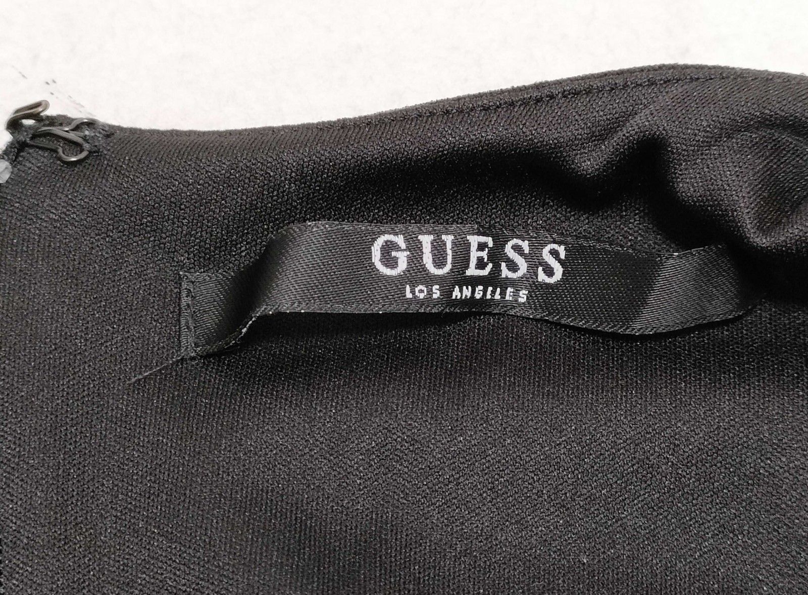 GUESS ゲス ノースリーブ ワンピース ドレス ブラック XS タイト