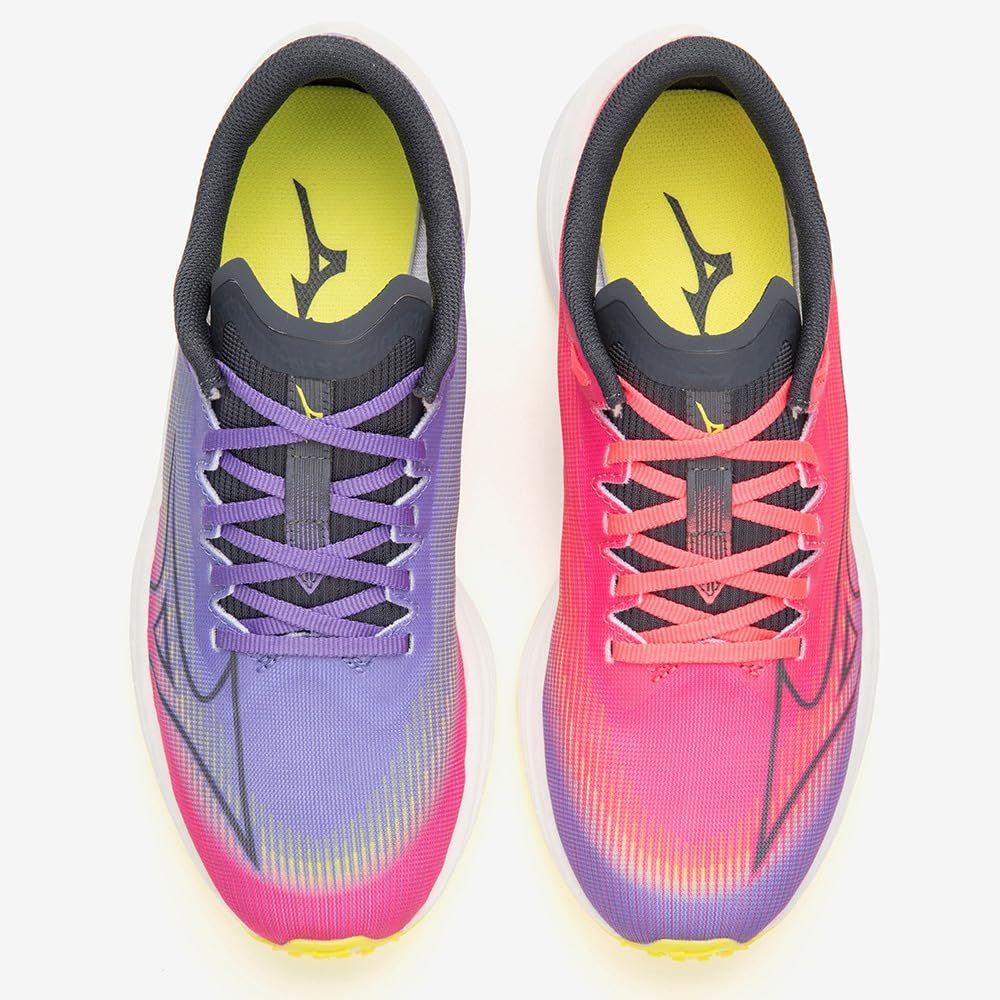 ウエーブリベリオン フラッシュ ピンク ブラック パープル 左右非対称 23 0 cm 2 E