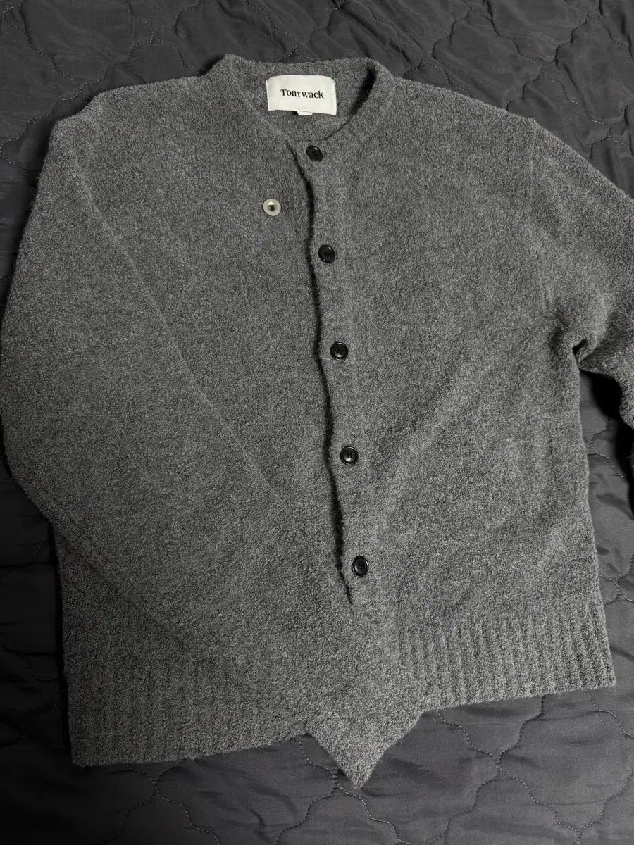 XL トニーウェク ベイビー アルパカ パーカ メランジ グレー