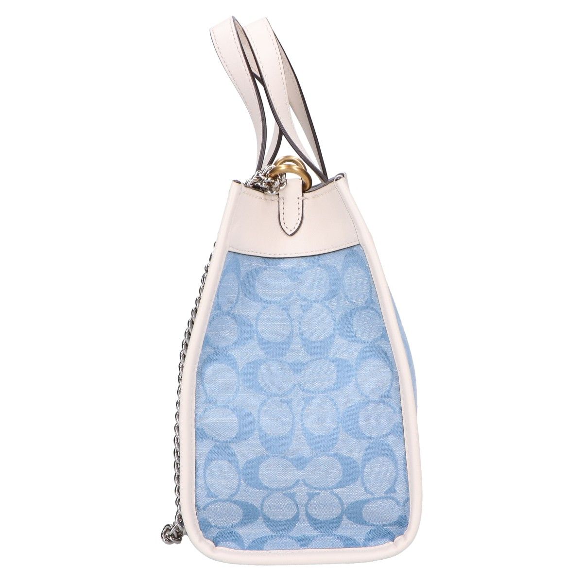 COACH コーチ C4692 フィールドトート22 シグネチャーシャンブレー 