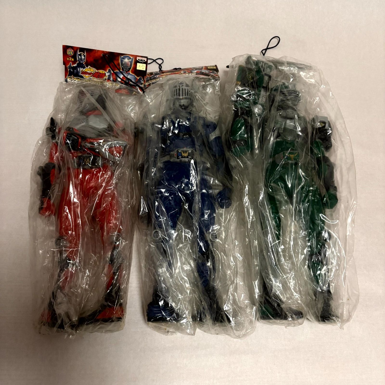 バンプレスト ビッグサイズソフビフィギュア 仮面ライダー龍騎 ３種