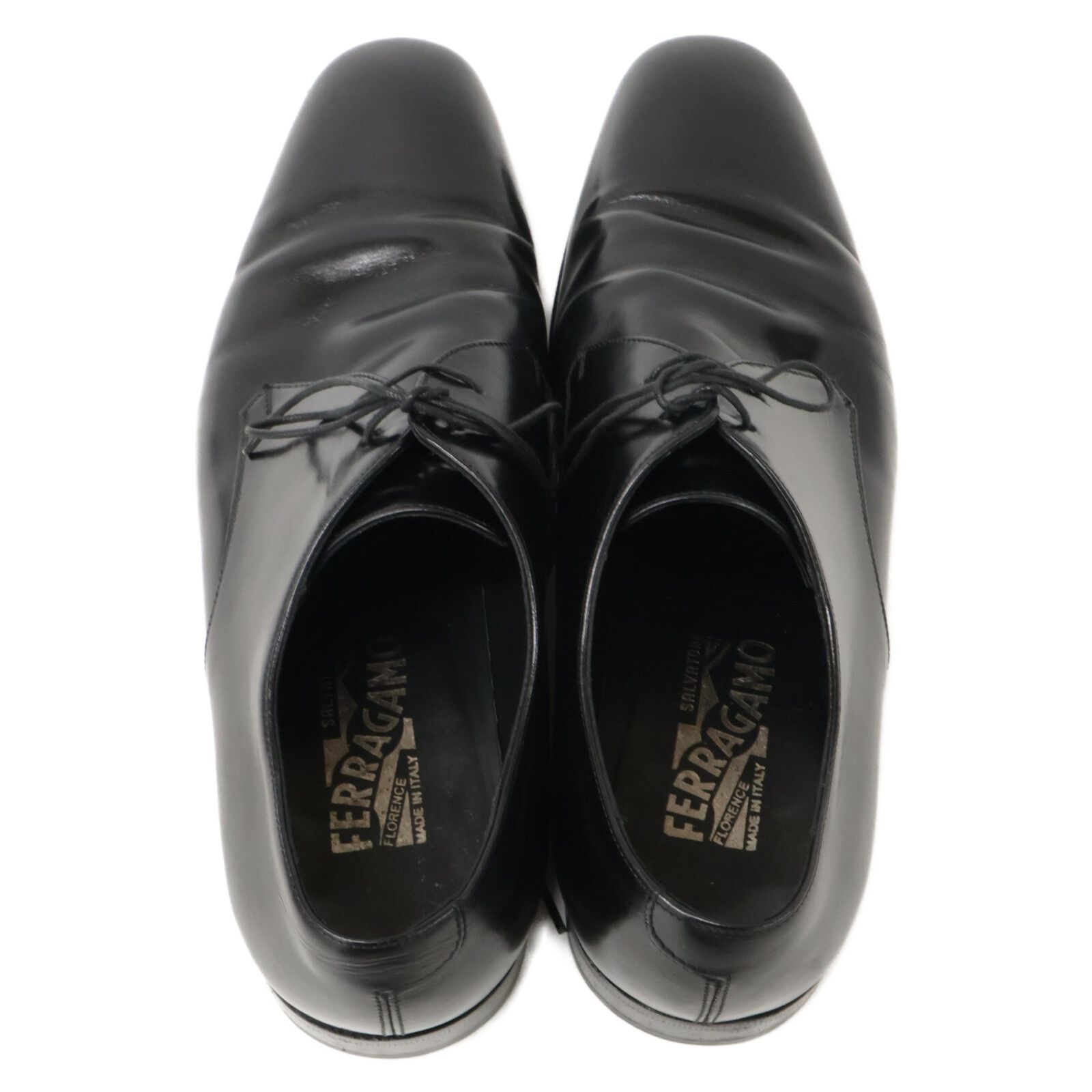 Salvatore Ferragamo サルヴァトーレフェラガモ 34303 レザー レース