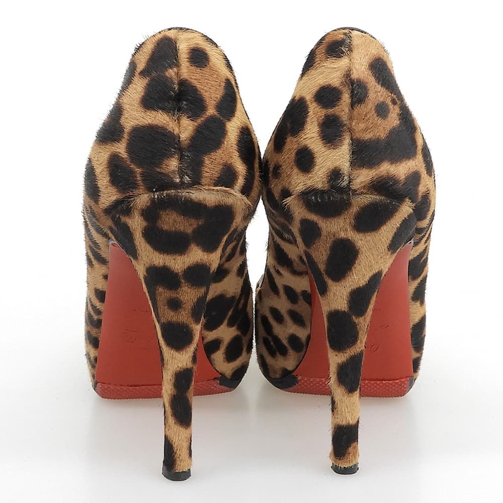 Christian Louboutin クリスチャンルブタン レオパード ハラコ 