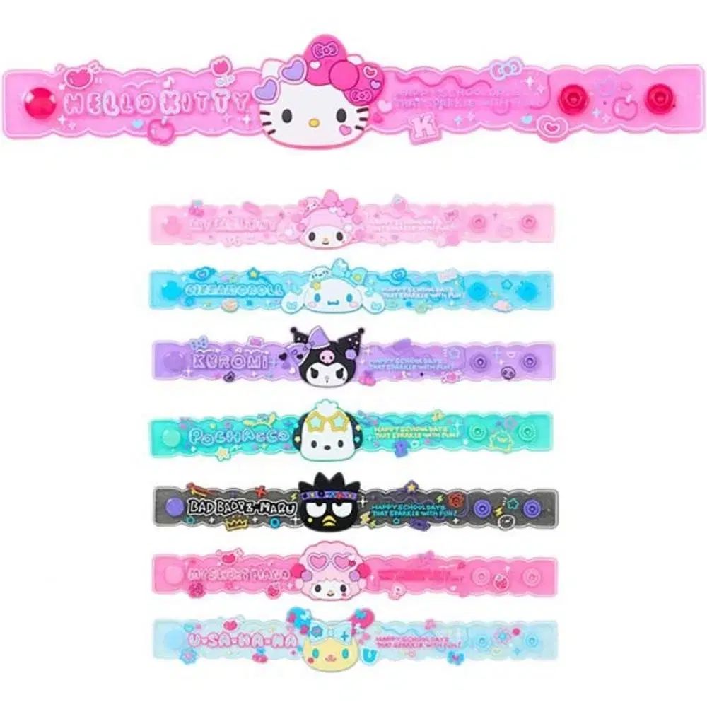 サンリオ キラメキ学園 ラバーバンド フルセット