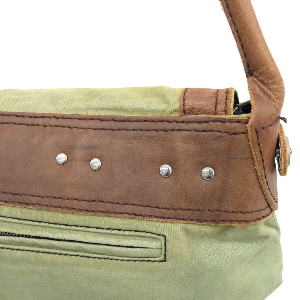 美品✨ DIESEL ディーゼル ショルダーバッグ ナイロン カーキ 