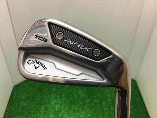 キャロウェイ APEX TCB 2025 ノーメッキ 7 S アイアンセット IR 特注シャフト フレックスS メンズ 男性用 右利き 右用 Cランク ゴルフクラブ