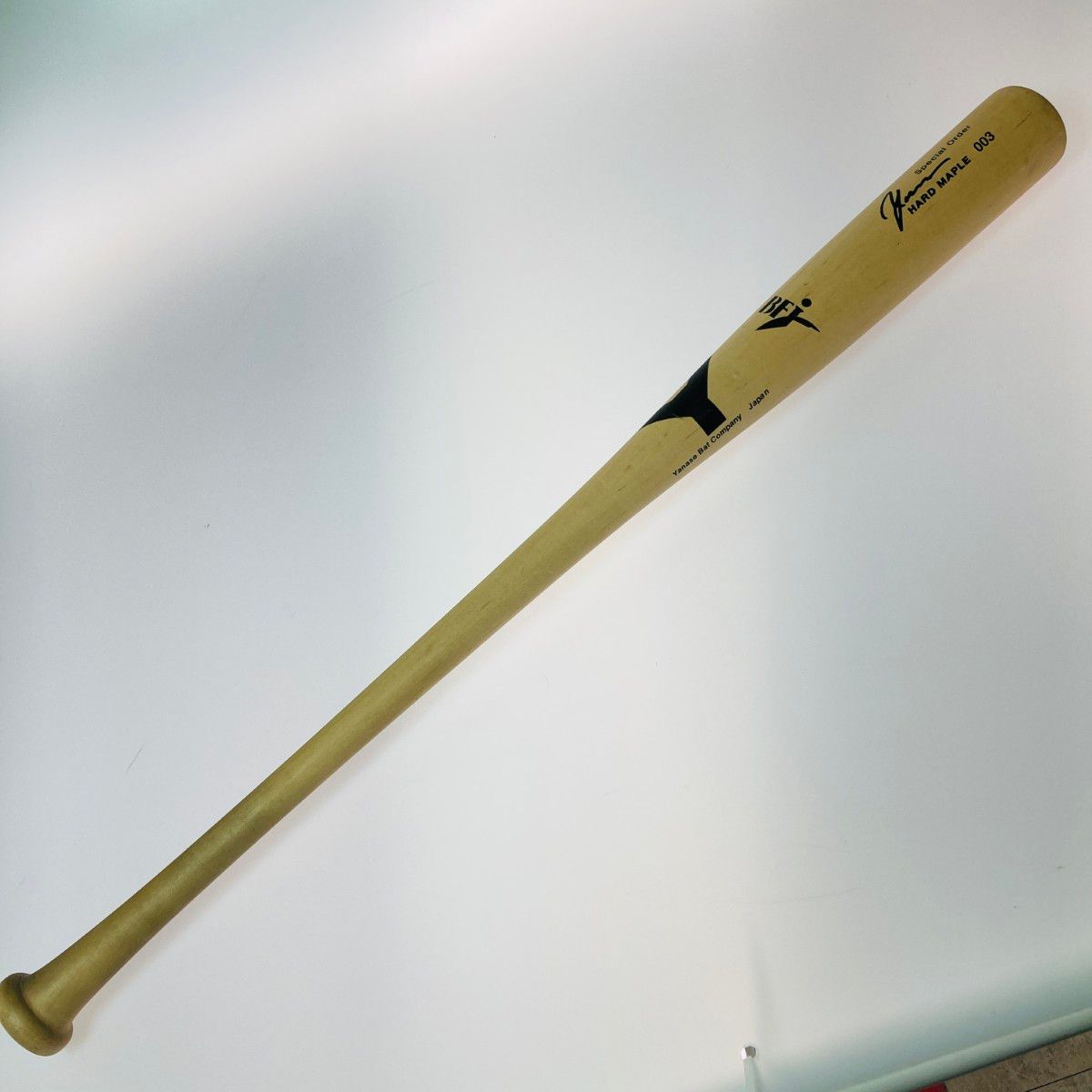 ◎◎Yanase Bat Company ヤナセ 硬式 木製 バット ハードメイプル 003