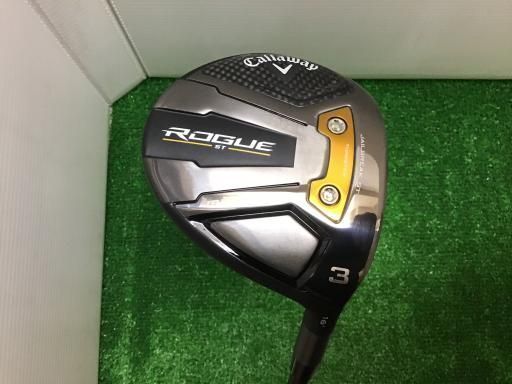 キャロウェイ ROGUE ST MAX D 3 W フェアウェイウッド FW VENTUS 5 for CW フレックスS メンズ 男性用 右利き 右用 Bランク ゴルフクラブ