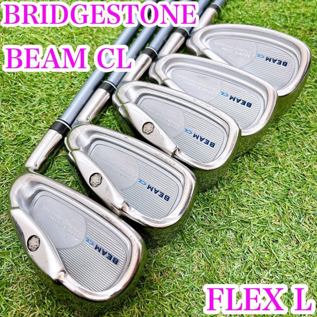 ブリジストン レディースアイアンセット 右利き FLEX L 5本 ゴルフクラブ