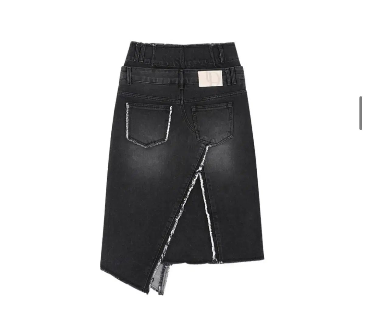 Debby upper BRUME DOUBLE WAIST SKIRT_BLA