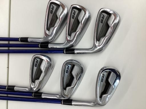 中古】 プロギア RS(2018) 6S アイアンセット IR Diamana FOR PRGR