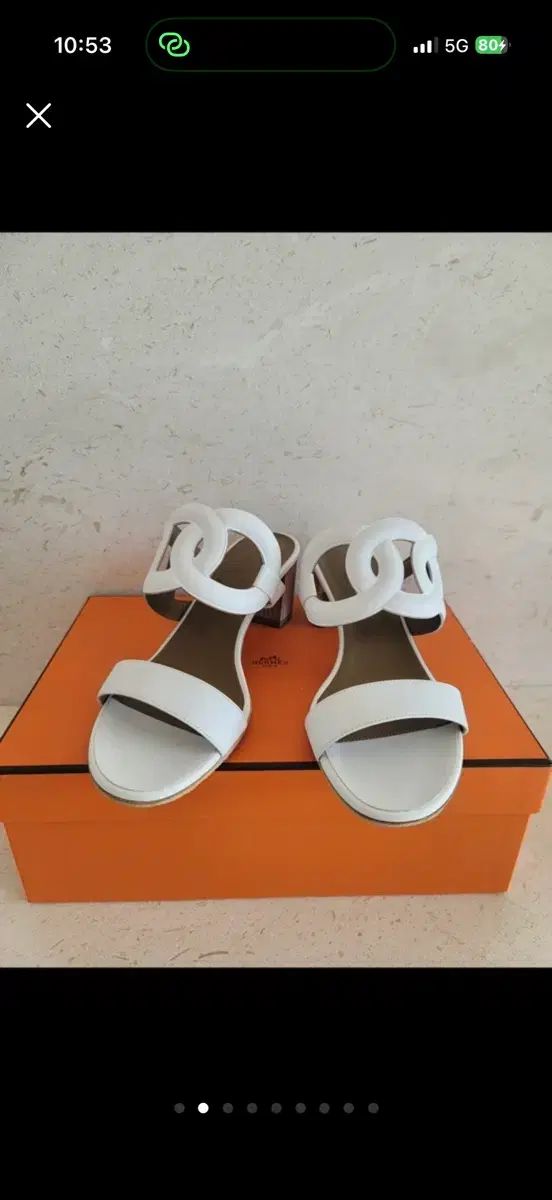 エルメス ビキニ サンダル 38 5