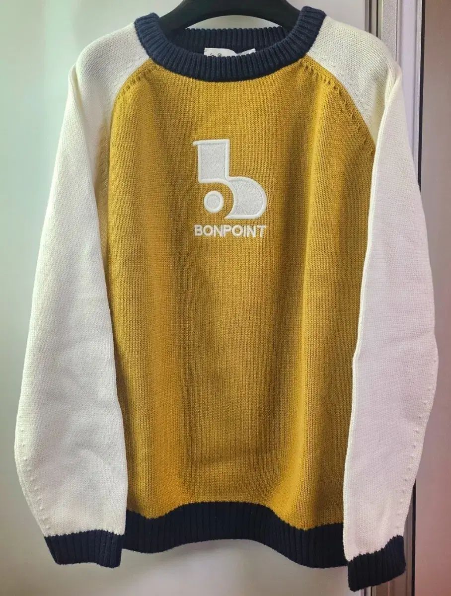 ボンポワン 男の子 コットン ニット セーター 8歳 23年